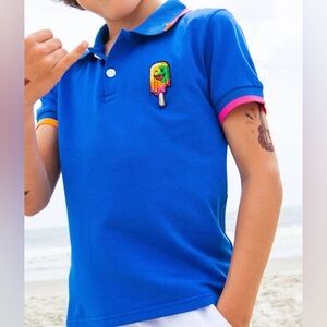 Boys Tropical Popsicle Polo Shirt